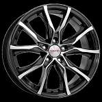R17 5x114,3 7,5J ET40 D66,1 K&K Твист (КС697M) алмаз чёрный