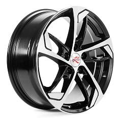 Диск R17 5x108 7J ET40 D54,1 X'trikeRST R037 BK/FP