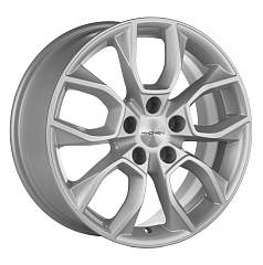 Диск R17 5x112 7J ET45 D57,1 Khomen KHW1713 (Skoda Karoq) F-Silver