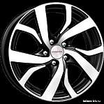 R16 5x105 6,5J ET39 D56,6 K&K Палермо-оригинал (КС607) алмаз черный 