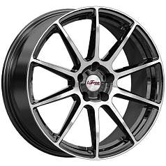 Диск R18 5x100 7J ET28 D57,1 iFree Винзор (КС1108) Блэк Джек