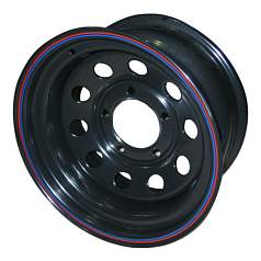 Диск R15 5x139,7 7J ET-15 D110 OFF-ROAD Wheels Диск усиленный УАЗ стальной Black
